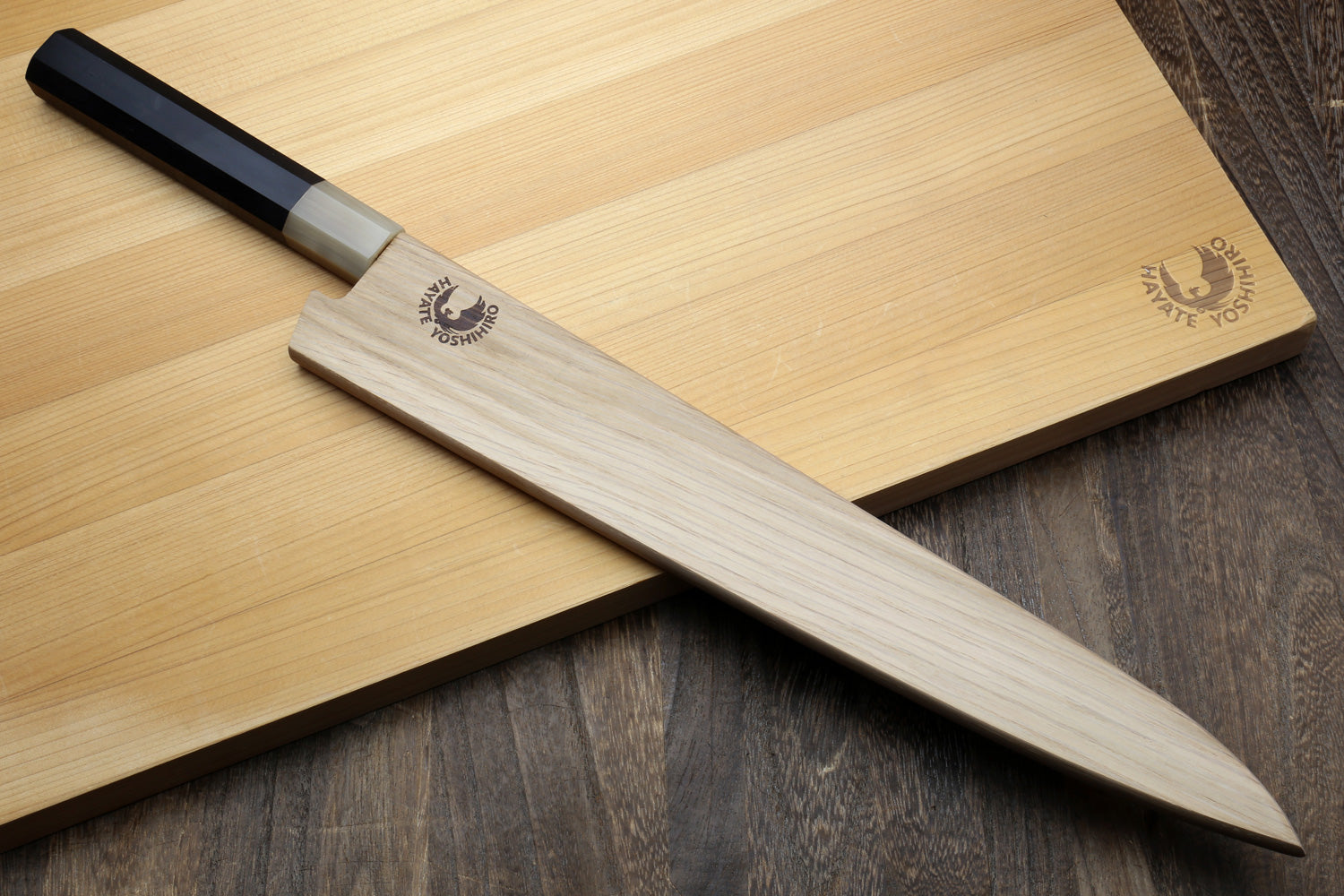 Yoshihiro Kurouchi Stainless Clad Nashiji High Performance SLD Sujihiki-Kiritsuke Slicer Knife