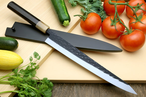 Yoshihiro Damascus SG-II (R-2) Semi-Stainless Kiritsuke Chef Knife