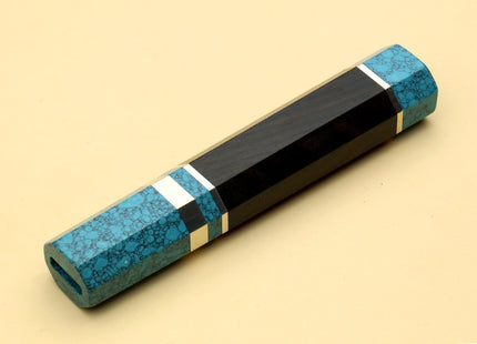 Yoshihiro Turquoise Blue Handle for Sujihiki Slicer Knife