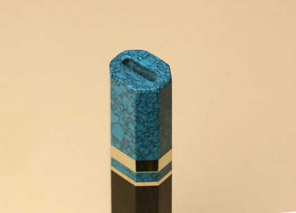 Yoshihiro Turquoise Blue Handle for Sujihiki Slicer Knife
