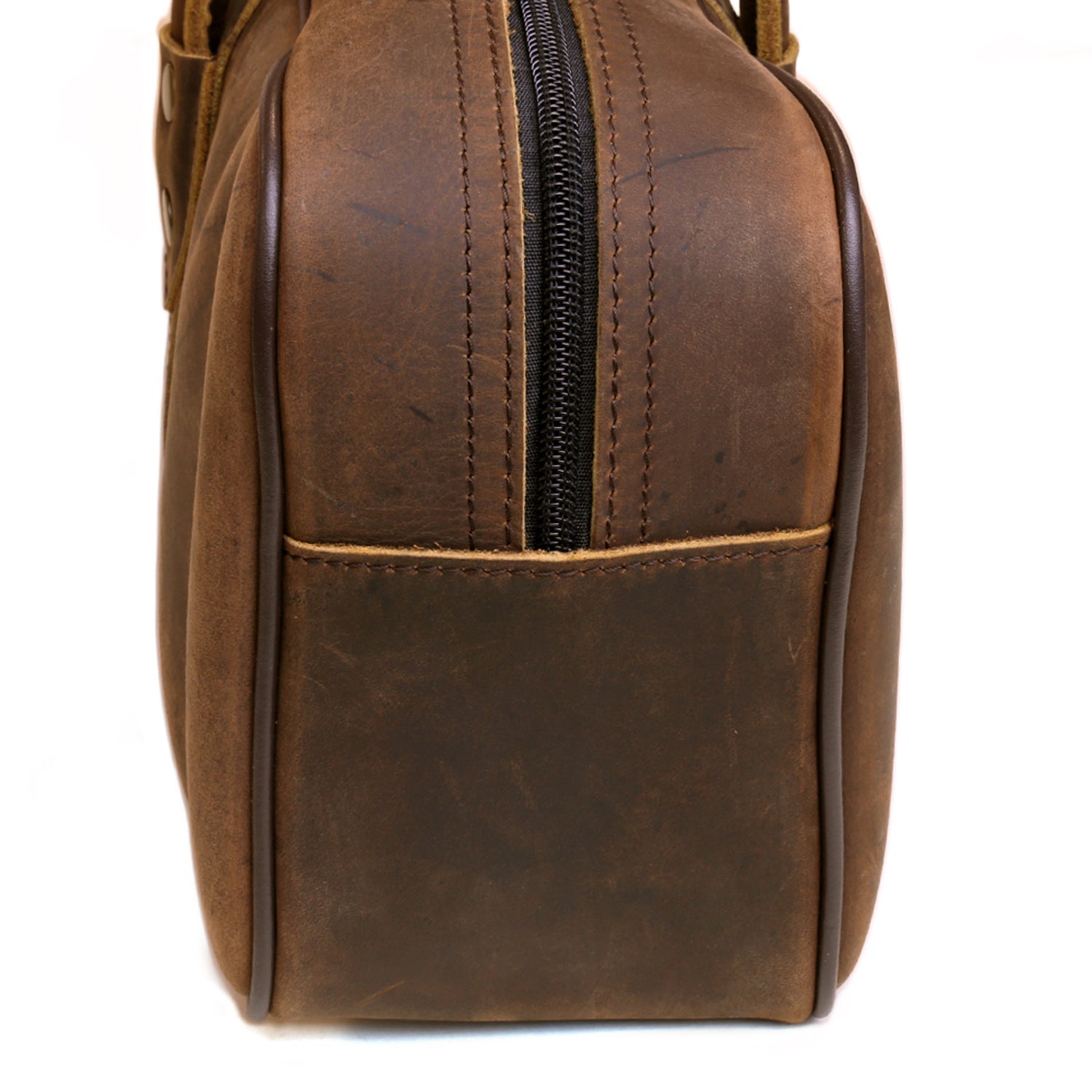 Yoshihiro Genuine Natural Leather Knife Culinary Bag (Brown)
