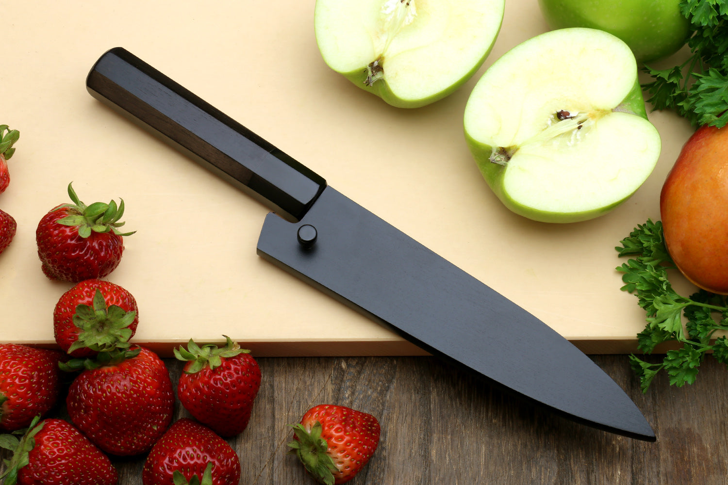 Professional Ebony Wood Cutting Board – Yakushi Knives