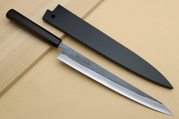 MITSUMOTO SAKARI Japanese Handcrafted Folding Knives Ebony Handle