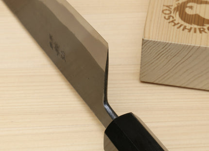 
Yoshihiro High Carbon Blue Steel #2 Kurouchi Japanese Kiritsuke Chef Knife with Kaede Handle