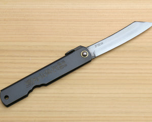 Japanese High Carbon SK-Steel Stainless Clad Kiridashi Pocket Knife