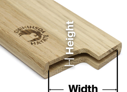 Yoshihiro Magnetic Oak Wood Saya Cover Blade Protector for Nakiri