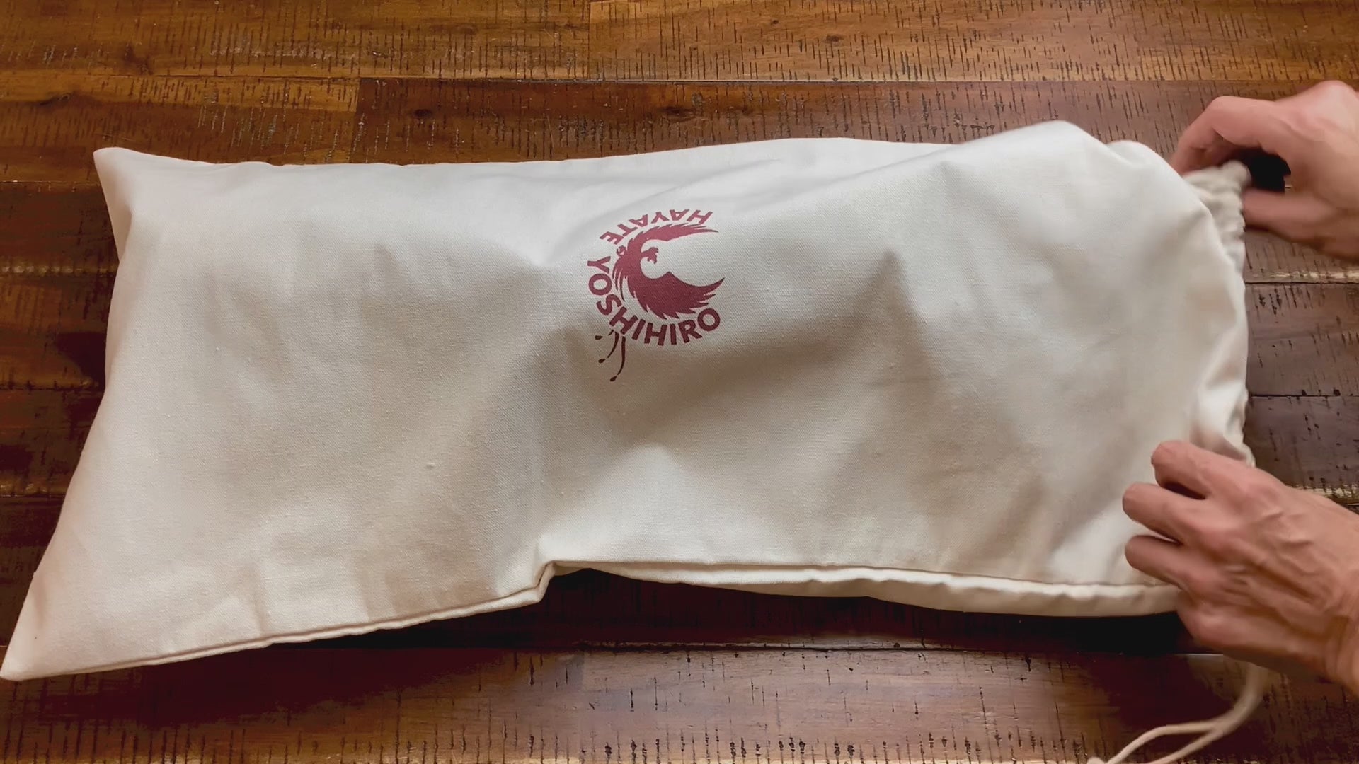 Yoshihiro Genuine Natural Leather Knife Culinary Roll Storage Bag