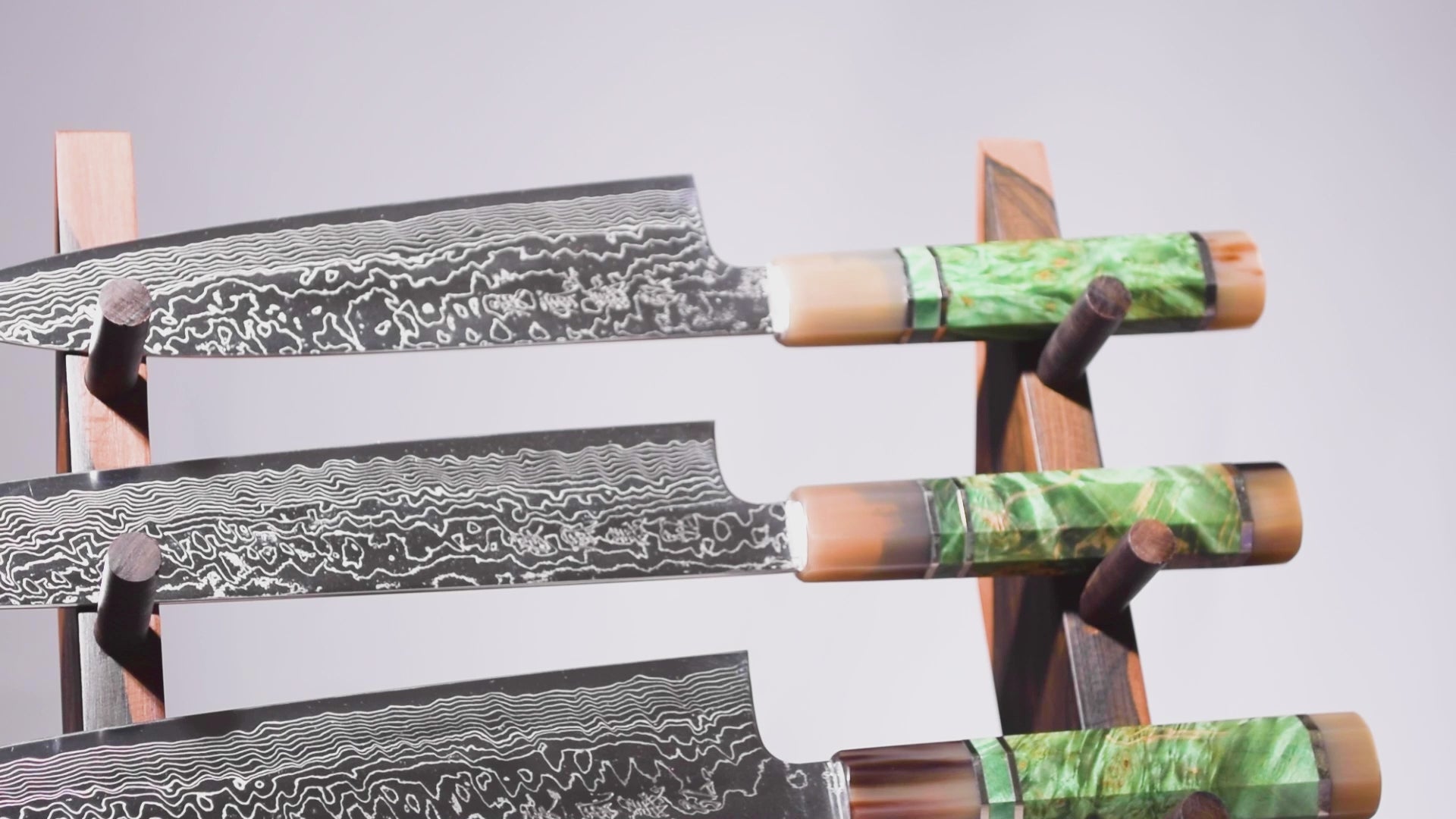 Yoshihiro Damascus SG2 (R2) Semi-Stainless Kiritsuke Chef