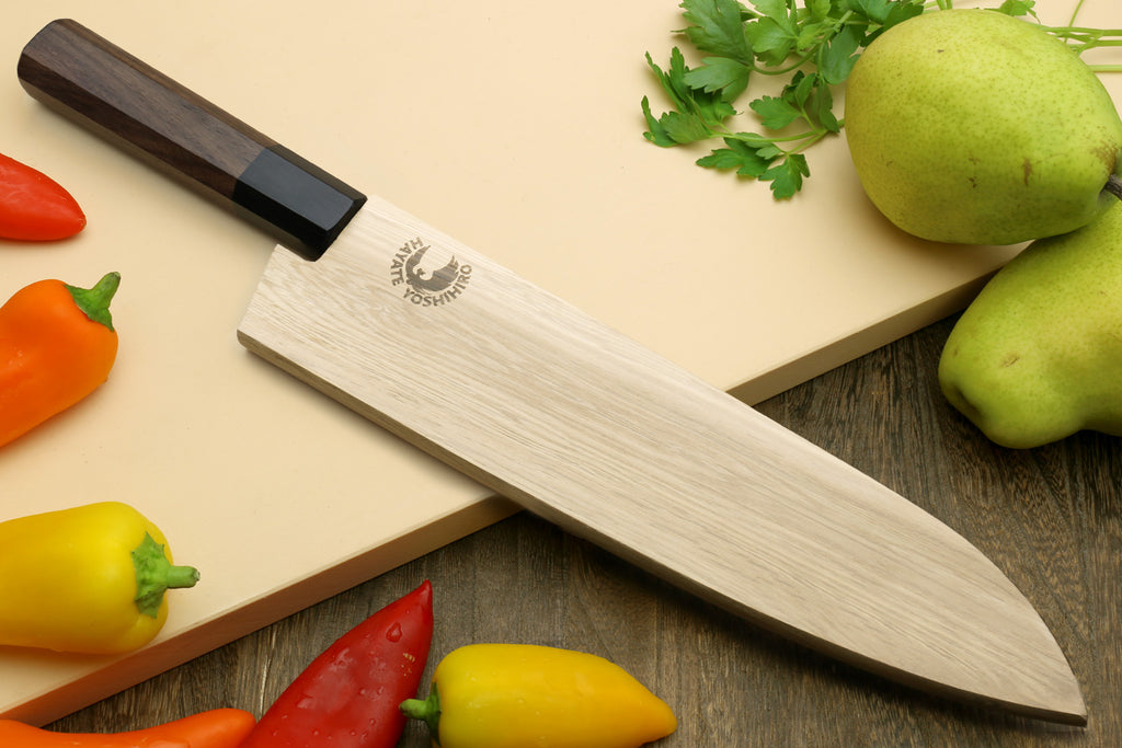 Yoshihiro AUS10 Ice Hardened Stainless Steel Gyuto Japanese Chef Knife Shitan Rosewood Handle
