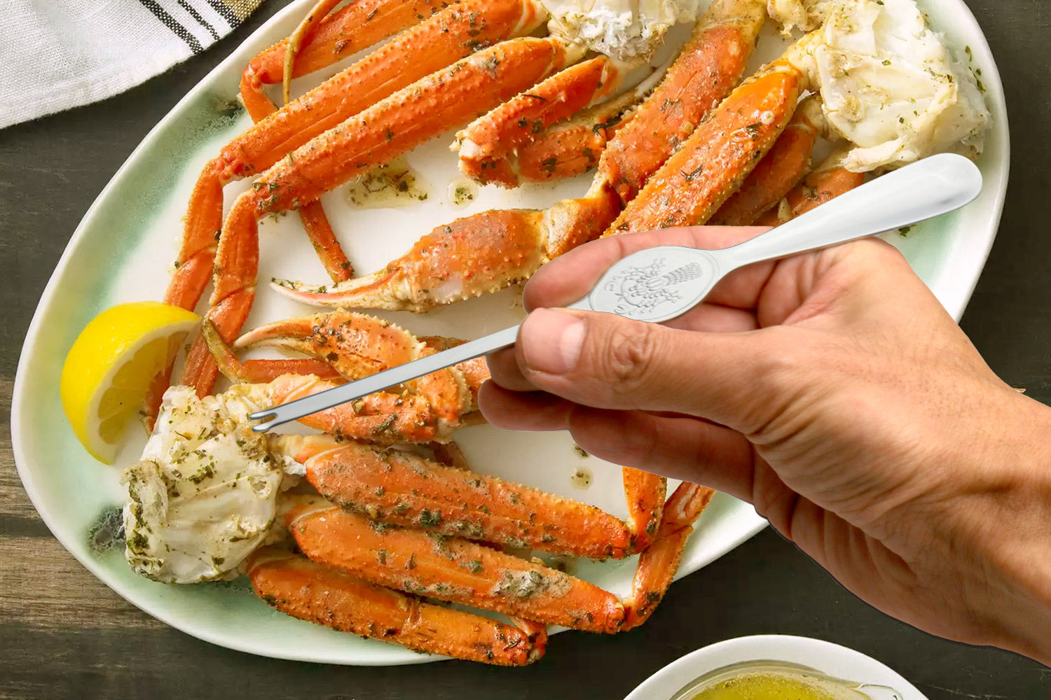 Yoshihiro Crab & Lobster Spoon 7.75"