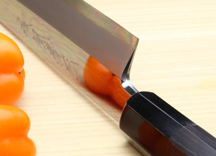 Yoshihiro Ginsan Mirror Polished Stain Resistant Steel Yanagi Kiritsuke Sushi Sashimi Japanese Knife
