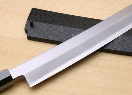 Yoshihiro Ginsan Stain Resistant Steel Maguro Bocho Tuna Knife (Sakimaru Takobiki Style) *Blade Length 390mm 15"