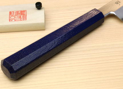 Yoshihiro Inox Stainless Steel Yanagi Sushi Sashimi Japanese Knife with Saya Cover - Handle Type A