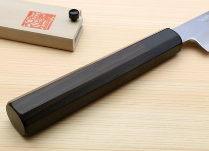 Yoshihiro Kasumi White Steel Yanagi Sushi Sashimi Japanese Knife Ebony Handle