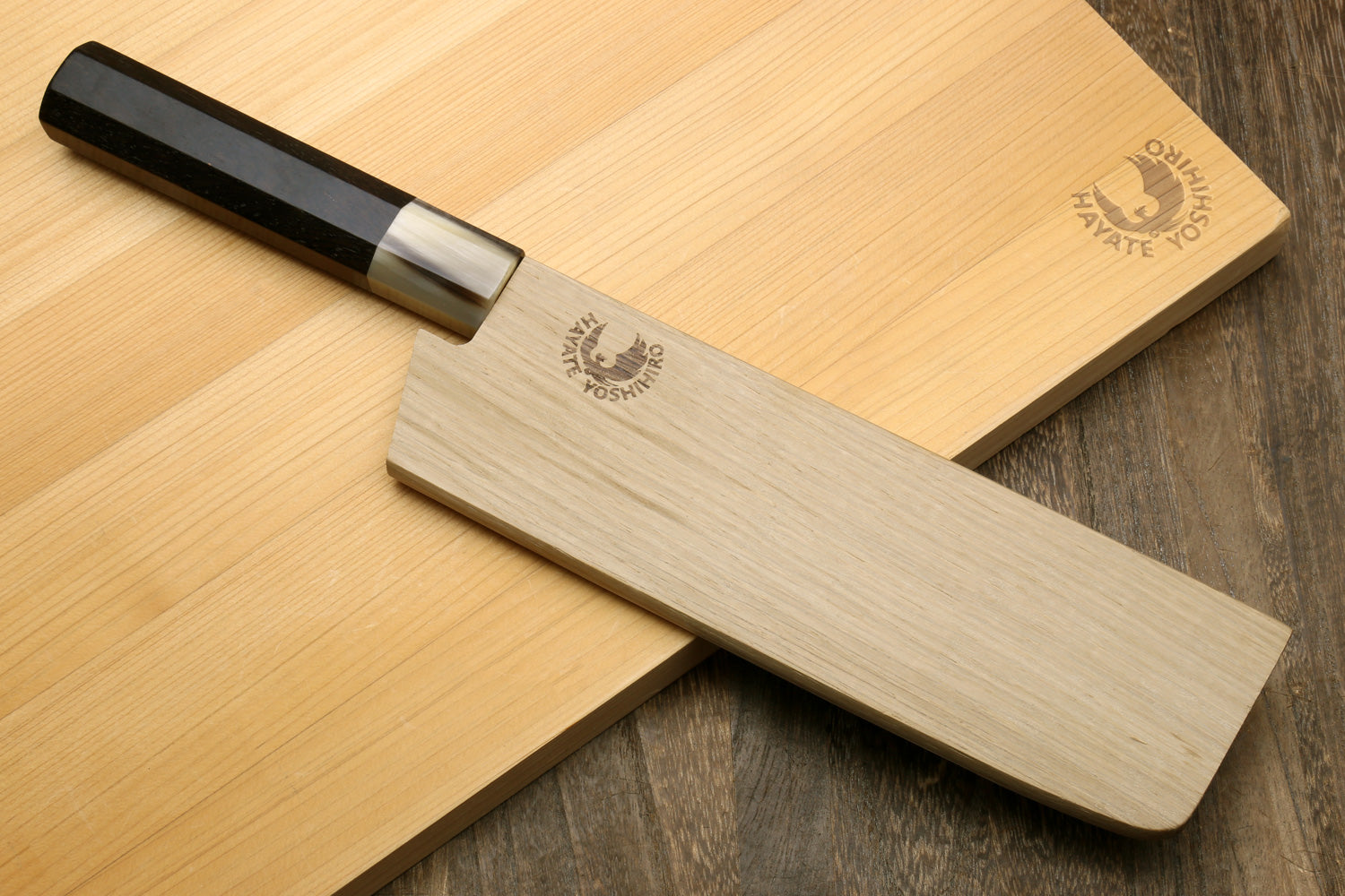 Yoshihiro Kurouchi Stainless Clad Nashiji High Performance SLD Nakiri Vegetable Knife