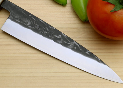 Yoshihiro Kurouchi Stainless Clad Nashiji High Performance SLD Petty Utility Knife