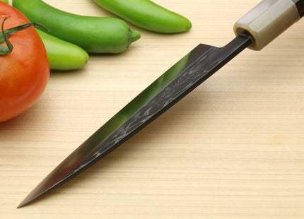 Yoshihiro Kurouchi Stainless Clad Nashiji High Performance SLD Petty Utility Knife