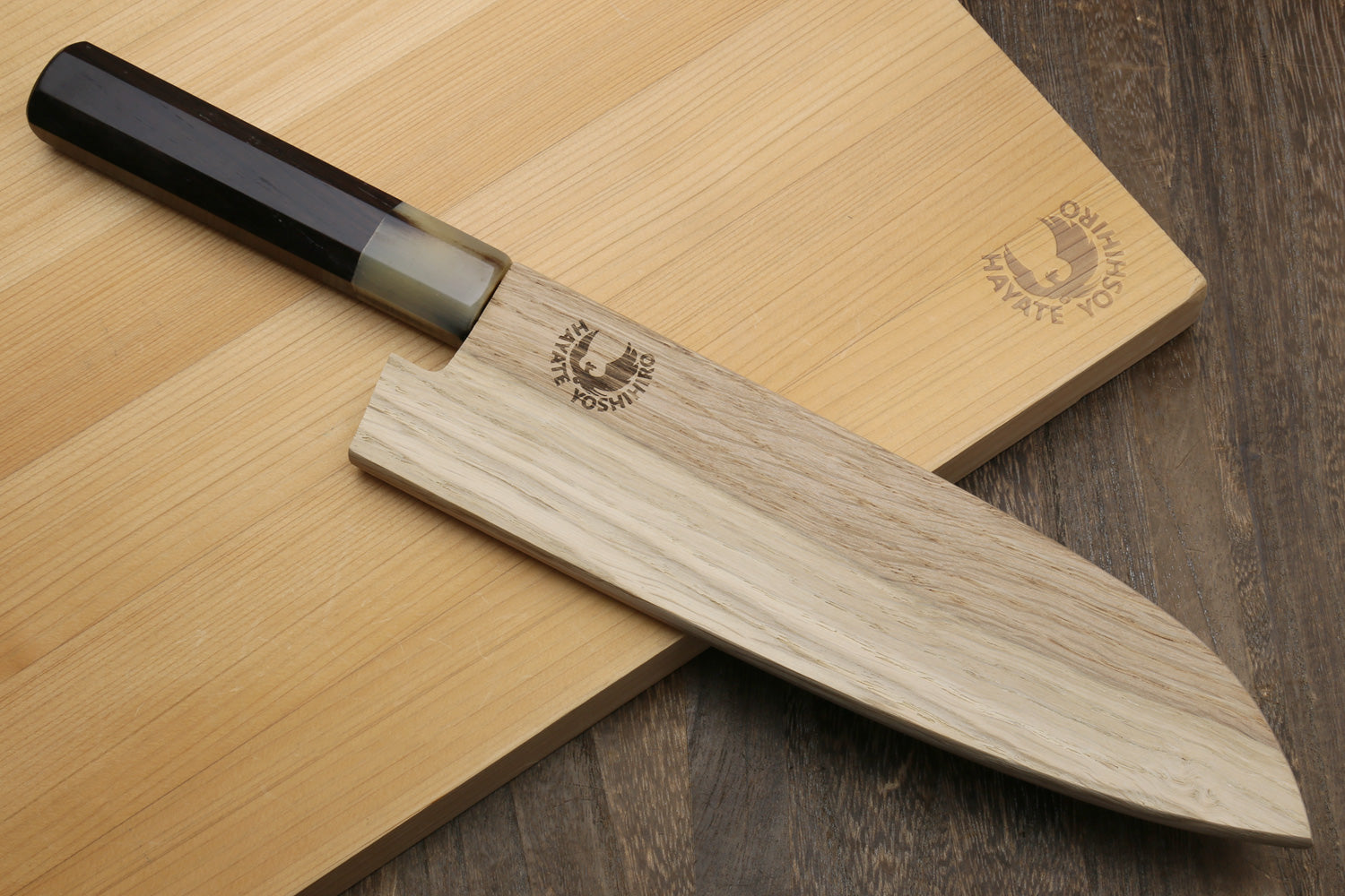 Yoshihiro Kurouchi Stainless Clad Nashiji High Performance SLD Santoku Multipurpose Knife