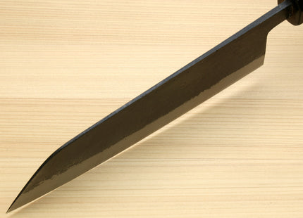 Yoshihiro Nashiji High Carbon White Steel #2 Japanese Bunka Chefs Knife with Cocobolo Wood Handle