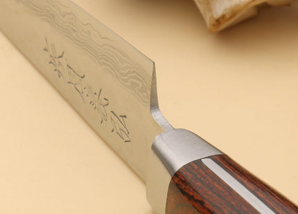 Yoshihiro VG-10 16 Layer Hammered Damascus Stainless Steel Paring Knife 3.2"