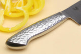 Yoshihiro Hayate Inox Aus-8 Santoku & Petty (4.7") Knife 2pc Set - Integrated Stainless Handle