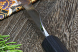 Yoshihiro Aonamiuchi Blue Steel #1 Sakimaru Takobiki Sushi Sashimi Slicing Japanese Chef Knife Ebony