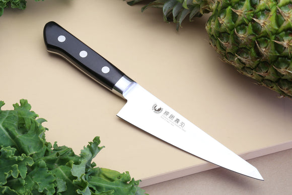 Yoshihiro Ginsan-Ko High Carbon Stain Resistant Steel Western Style Honesuki Japanese Poultry Boning Knife