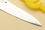 Yoshihiro Hayate Inox Aus-8 Santoku & Petty (4.7") Knife 2pc Set - Integrated Stainless Handle