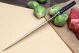 Yoshihiro Inox Stain-resistant Aus-10 Steel Ice Hardened Sujihiki Slicer Chefs Knife