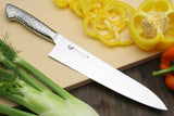 Yoshihiro Hayate Inox Aus-8 Gyuto Japanese Chefs Knife Integrated Stainless Handle