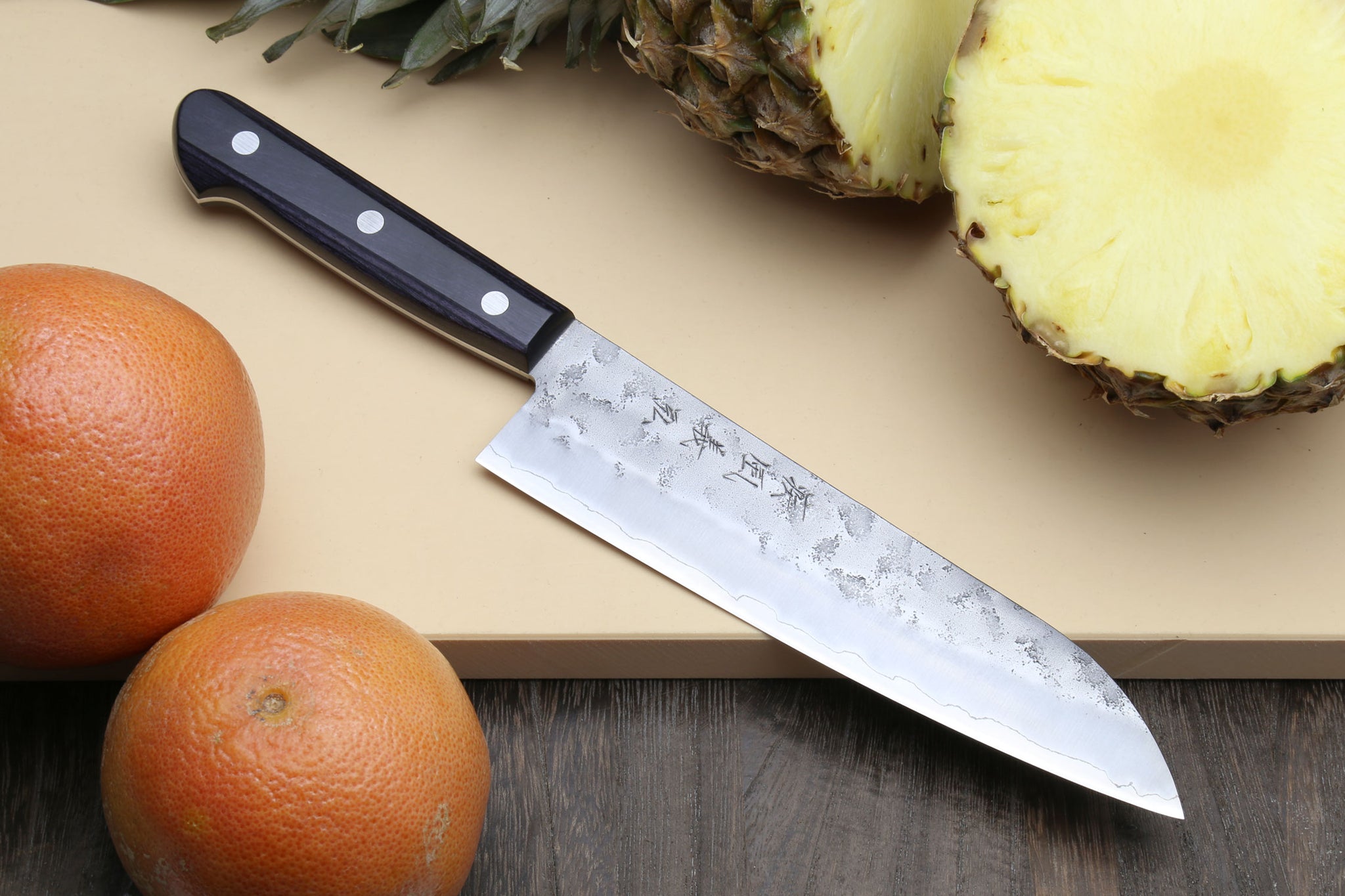 Yoshihiro Ginsan Semi-stainless Kenmuki Single Edged Vegetable Knife –  Yoshihiro Cutlery