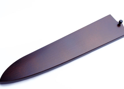 Yoshihiro Lacquered Magnolia Wooden Blade Protector Saya Cover for Gyuto Chef Knife