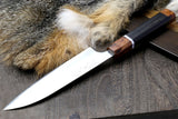 Yoshihiro Hayate ZDP-189 Super High Carbon Stainless Steel Petty Utility Chefs Knife Premium Ebony Handle with sterling silver ring, Nuri Saya Cover
