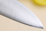 Yoshihiro Hayate Inox Aus-8 Santoku & Petty (4.7") Knife 2pc Set - Integrated Stainless Handle