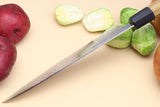 Yoshihiro VG-10 46 Layers Hammered Damascus Gyuto Japanese Chefs Knife (Octagonal Ambrosia Handle)