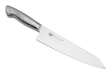 Yoshihiro Hayate Inox Aus-8 Kiritsuke Japanese Multipurpose Chefs Knife Integrated Stainless Handle