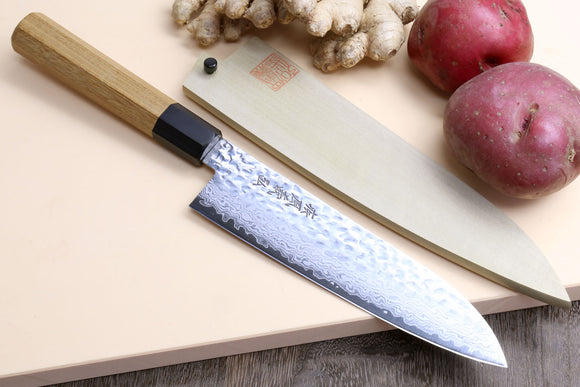 Yoshihiro Ice Hardened Stainless Steel Gyuto Japanese Chef Knife Shita –  Yoshihiro Cutlery