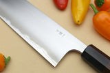 Yoshihiro Blue Steel #1 Masashi Aoko Stainless Clad Nakiri Vegetable Chef Knife