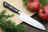 Yoshihiro VG-10 Gold Stainless Steel 3PC Knife Set (Santoku 7 in (180mm), Nakiri 6.5 in (165mm), Gyuto 8.25 in(210mm))