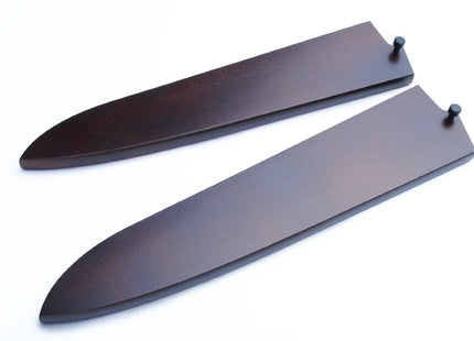 Yoshihiro Lacquered Magnolia Wooden Blade Protector Saya Cover for Gyuto Chef Knife
