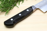 Yoshihiro Aoko Blue Steel Stainless Clad Gyuto Japanese Knife 8.25'' (210mm) Black Pakkawood Handle