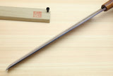 Yoshihiro Aonamiuchi Blue Steel #1 Sakimaru Takobiki Sushi Sashimi Slicing Japanese Knife Ryu Dragon Ebony Handle