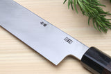 Yoshihiro Ginsan Semi-stainless Kenmuki Single Edged Vegetable Knife