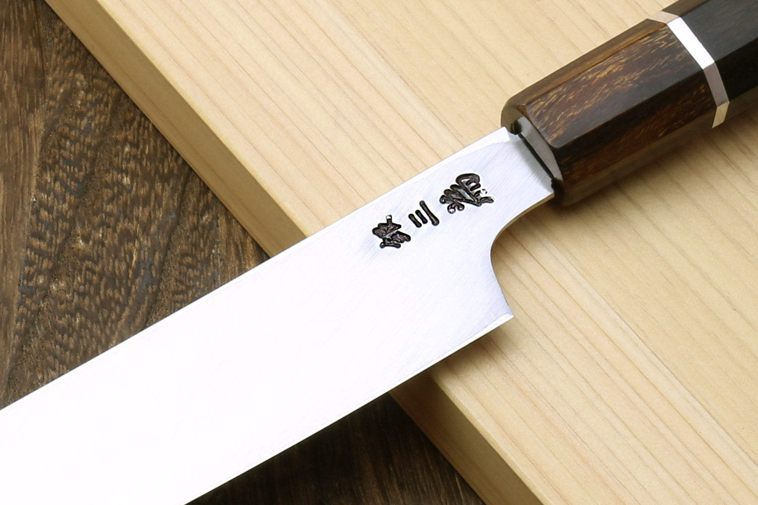 Japanese utility Knife - Miura - Ginsan Stainless steel - rosewood