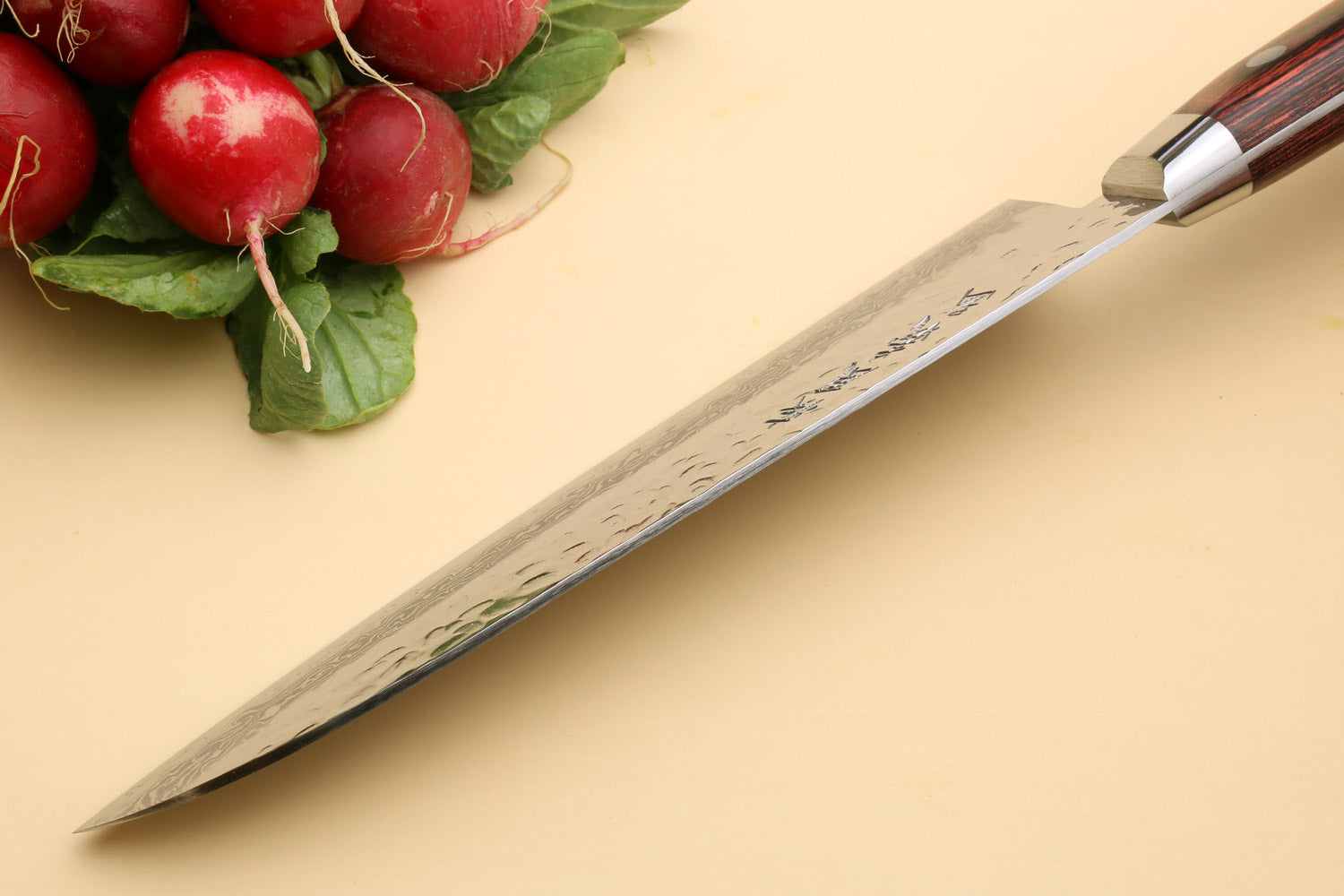 Yoshihiro VG-10 16 Layer Hammered Damascus Stainless Steel Paring Knif –  Yoshihiro Cutlery