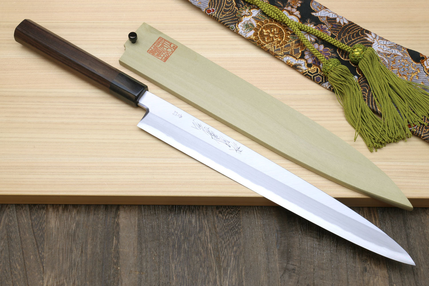 Kitchen Knife Hand Forged Blade Japanese Knife Sashimi Suchi Knife Fish  Filleting Knife Chef Cleaver Kitchen Knives Wood Handle