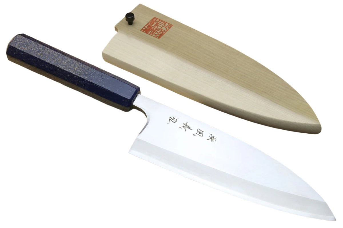 Yoshihiro Inox Stainless Steel Deba Japanese Fish Fillet Chef Knife Yoshihiro Cutlery