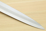 Yoshihiro Kasumi White Steel Yanagi Sushi Sashimi Japanese Knife Magnolia Handle