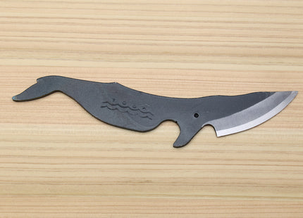 Yoshihiro Shiroko High Carbon Steel Kurouchi Kujira Whale Japanese Utility Knife 5PC SET(Whale A, B, C, D, & E Type)