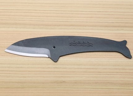 Yoshihiro Shiroko High Carbon Steel Kurouchi KUJIRA Whale Japanese Utility Knife (Whale D Type)